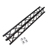 ProX F34 Square Truss Straight Segment Matte Black - 2.5 Meter PRX-XT-SQ820BLK