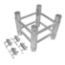 ProX F34 Square Box Truss Straight Segment - 0.25 Meter - PRX-XT-SQ082
