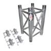 ProX F34 Square Box Truss Straight Segment - 0.5 Meter SQ-4109, SQ4109, AL34050, PF2Q0.5, global truss, euro truss, eurotruss, dura truss, duratruss