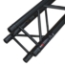 ProX F34 Square Truss Straight Segment Matte Black - 3 Meter - PRX-XT-SQ984BLK