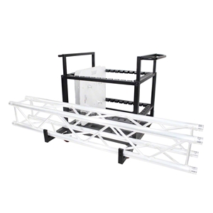 ProX Rolling Dolly Cart for Truss Base Plates and F34 Truss global truss, euro truss, eurotruss, dura truss, duratruss,
