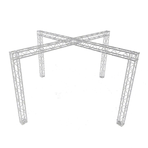 ProX EXPO 23x23 Trade Show X-Cross Booth F34 Square Truss Package 23x23, 23 x 23 portable stage trussing, exhibitor booth, 