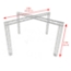 ProX EXPO 23'x23' Trade Show X-Cross Booth F34 Square Truss Package - PRX-XTP-EX2323-1