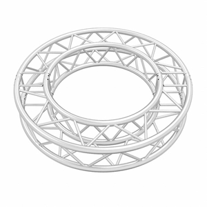 ProX F34 Square Frame Circle Truss Package (2 x 180° Segments) - 2 Meters SQ-C2-90, SQC290, global truss, euro truss, eurotruss, dura truss, duratruss