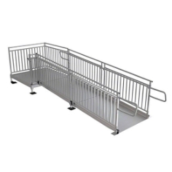 EZ-Access Pathway HD Solo Code-Compliant Aluminum Ramp with Guard Rails EZA-PHD-G building ramp, wheelchair ramp, modular ramp, ada ramp, ada, ibs, osha, PHD S0648G, PHD S0848G, PHD S1048G, PHD S1248G, PHD S1448G, PHD S1648G, PHD S1848G, PHD S2048G, PHD S2248G, PHD S2448G, PHD S2648G, PHD S2848G, PHD S3048G, PHD S3248G, PHD S3448G, PHD S3648G