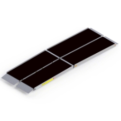 EZ-Access Suitcase® Trifold AS Portable Ramp, Black EZA-SUITCASE TFAS entry ramps, suitcase entry ramps, portable ramp, folding ramp, trifold ramp, applied surface ramp