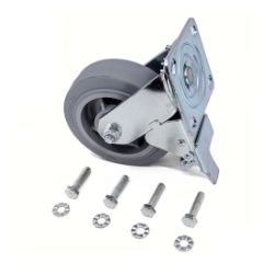 All-Terrain Replacement Swivel Caster w/ Brake for ATTR36/ATTR44/ATTGS Storage Trolley RP-ATWHEELB replacement casters, storage, dolly, handtruck, rolling cart, casters, road cart, transport, all-terrain, all terrain, swivel, swivel casters, brakes, casters with brakes, ATTR36, ATTR44, ATTGS