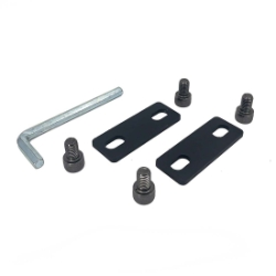 Staging 101 Replacement Coupling Hardware for Standing Choral Riser Guard Rails (2-Pack) RP-S1SNCRSSGRC-HW guardrails, parts, coupling hardware, standing choral riser, standing choral riser guard rails, guard rail coupling, guard rail connecting, connecting hardware, QLGRCBD, S4SC, S4WC