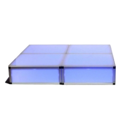ProX Lumo Stage 4'x4' Acrylic Stage w/Optional Lights, 8