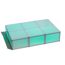 ProX Lumo Stage 4'x6' Acrylic Stage w/Optional Lights, 16