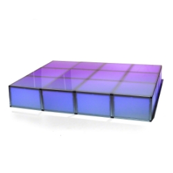 ProX Lumo Stage 6'x8' Acrylic Stage w/Optional Lights, 16