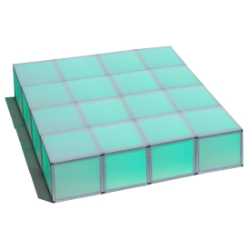 ProX Lumo Stage 8'x8' Acrylic Stage w/Optional Lights, 24