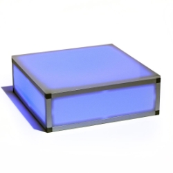 ProX Lumo Stage 2'x2' Acrylic Riser Section w/ Optional Lights, 8