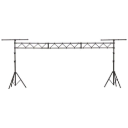 ProX T-LS32M All Metal DJ Truss Lighting System, 12ft Height, 5ft/10ft/15ft Span PRX-T-LS32M ProX Direct, ProX, dj  lighting, light stand, lighting stand, truss lighting