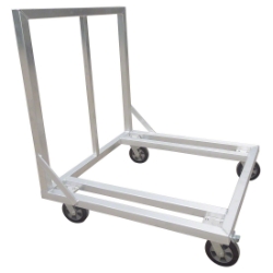 ProX Rolling Horizontal Storage Cart for 4'W Stage Decks PRX-XSQ-STG-4X4 ProX Direct, ProX Stage Q, portable stage, portable staging, stage transport, stage storage, dolly, stage dolly, stage cart