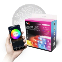 ProX Smart LED Flexible Lighting 16.5' Strip Kit, Sound Activated PRX-X-S300SAKIT LED lighting, xstatic pro, xstatic pro lighting, prox, prox direct, prox direct lighting, led strip light, rope light, X-S300SAKIT, sound activated