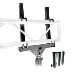 ProX F32 I-Beam Truss Mount Bracket for Crank Stands w/ Universal 35mm to 40mm Pole Adapters PRX-XT-F32TMB ProX Direct, ProX, dj  lighting, light stand, lighting stand, truss lighting