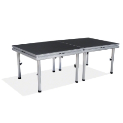 QuickLock Staging 3'x6' Indoor/Outdoor Stage System QLSTAGE36 3x6, 36x72, portable stage platform, portable staging platform, stage deck, stage panel, quicklock, quicklock staging