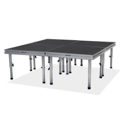QuickLock Staging 6'x6' Indoor/Outdoor Stage System QLSTAGE66 6x6, 72x72, portable stage platform, portable staging platform, stage deck, stage panel, quicklock, quicklock staging