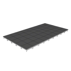 QuickLock Staging 20'x36' Indoor/Outdoor Stage System QLSTAGE2036 20x36, 36x20, portable stage platform, portable staging platform, stage deck, stage panel, quicklock, quicklock staging
