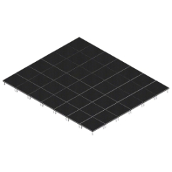 QuickLock Staging 24'x28' Indoor/Outdoor Stage System QLSTAGE2428 24x28, 28x24, portable stage platform, portable staging platform, stage deck, stage panel, quicklock, quicklock staging
