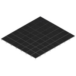 QuickLock Staging 28'x32' Indoor/Outdoor Stage System QLSTAGE2832 28x32, 28 x 32, portable stage platform, portable staging platform, stage deck, stage panel, quicklock, quicklock staging