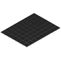 QuickLock Staging 28'x36' Indoor/Outdoor Stage System QLSTAGE2836 28x36, 28 x 36, portable stage platform, portable staging platform, stage deck, stage panel, quicklock, quicklock staging