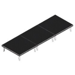 QuickLock Staging 4'x12' Indoor/Outdoor Stage System QLSTAGE412 4x12, 12x4, portable stage platform, portable staging platform, stage deck, stage panel, quicklock, quicklock staging