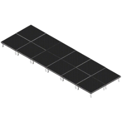 QuickLock Staging 8'x24' Indoor/Outdoor Stage System QLSTAGE824 8x24, 24x8, portable stage platform, portable staging platform, stage deck, stage panel, quicklock, quicklock staging