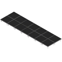 QuickLock Staging 8'x28' Indoor/Outdoor Stage System QLSTAGE828 8x28, 28x8, portable stage platform, portable staging platform, stage deck, stage panel, quicklock, quicklock staging