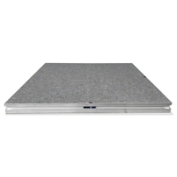 QuickLock Staging 4'x4' Square Stage Platform, Carpet Finish QLP4C 4x4, 48x48, portable stage platform, portable staging platform, stage deck, stage panel, quicklock, quicklock staging