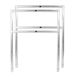 All-Terrain Side Guard Rails for 4'x4' Platforms (2-pack) AT4GRD guardrails, 4x4