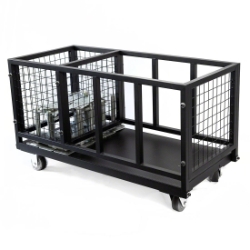 All-Terrain Stage Leg Storage Trolley ATLCART stage dolly, handtruck, storage cart, leg, leg assembly, stage leg trolley