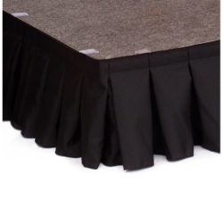 Ameristage 8' Box-Pleat IFR Stage Skirt for 8