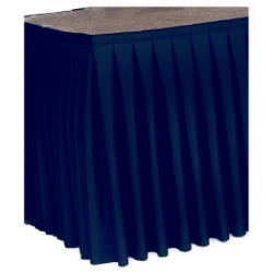 Ameristage Box-Pleat Stage Skirt, 8'x32