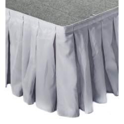 Ameristage Box-Pleat Stage Skirt, 8'x24