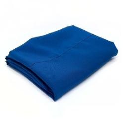Ameristage 6' Wide Drapes for Pipe & Drape Backdrops, 8' Height, Dark Blue (Overstock) AMDRCUST6x8DarkBlue-OS pipe and drape, pipes and drapes, curtain wall, back drop, backdrop, overstock, overstock drapes