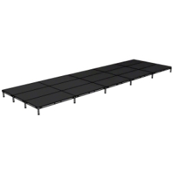 Biljax AS2100 12'x40' Portable Stage Kit (15 - 4'x8' Decks) BJX-AS48-12X40 12x40, 12 x 40, 40 x 12, 40x12, fast, pro, elite, 480 square feet stage