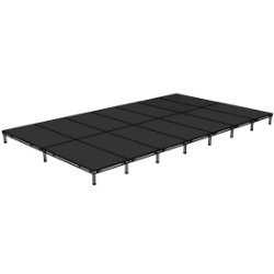 Biljax AS2100 16'x28' Portable Stage Kit (14 - 4'x8' Decks) BJX-AS48-16X28 16x28, 16 x 28, 28 x 16, 28x16, fast, pro, elite, 448 square feet stage