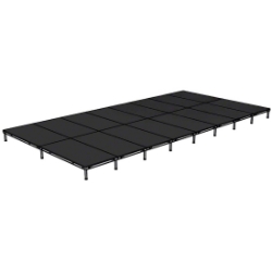 Biljax AS2100 16'x32' Portable Stage Kit (16 - 4'x8' Decks) BJX-AS48-16X32 16x32, 16 x 32, 32 x 16, 32x16, fast, pro, elite, 512 square feet stage