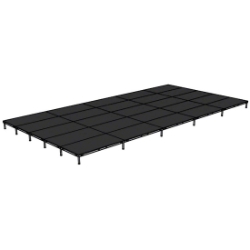 Biljax AS2100 20'x40' Portable Stage Kit (25 - 4'x8' Decks) BJX-AS48-20X40 20x40, 20 x 40, 40 x 20, 40x20, fast, pro, elite, 800 square feet stage