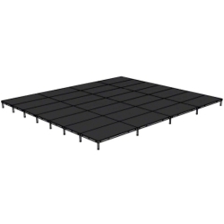 Biljax AS2100 28'x32' Portable Stage Kit (28 - 4'x8' Decks) BJX-AS48-28X32 28x32, 28 x 32, 32x28, 32 x 28, fast, pro, elite, 896 square feet stage