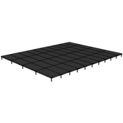 Biljax AS2100 32'x40' Portable Stage Kit (40 - 4'x8' Decks) BJX-AS48-32X40 32x40, 32 x 40, 40x32, 40 x 32, fast, pro, elite, 1280 square feet stage