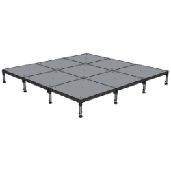 Biljax ST8100 Multi-Stage 12'x12' Portable Stage Kit BJX-ST-12X12 12x12, 12 x 12, fast, pro, elite, 144 square feet stage