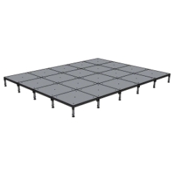 Biljax ST8100 Multi-Stage 16'x20' Portable Stage Kit BJX-ST-16X20 16x20, 16 x 20, fast, pro, elite, 320 square feet stage