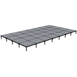 Biljax ST8100 Multi-Stage 16'x28' Portable Stage Kit BJX-ST-16X28 16x28, 16 x 28, fast, pro, elite, 448 square feet stage
