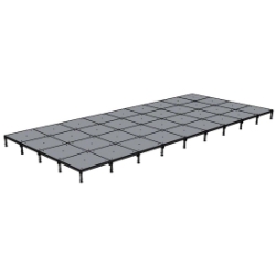 Biljax ST8100 Multi-Stage 16'x36' Portable Stage Kit BJX-ST-16X36 16x36, 16 x 36, fast, pro, elite, 576 square feet stage