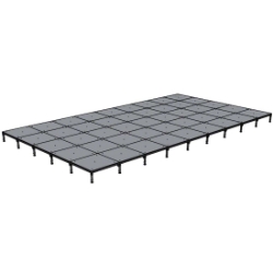 Biljax ST8100 Multi-Stage 20'x36' Portable Stage Kit BJX-ST-20X36 20x36, 20 x 36, fast, pro, elite, 720 square feet stage