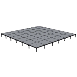 Biljax ST8100 Multi-Stage 24'x24' Portable Stage Kit BJX-ST-24X24 24x24, 24 x 24, fast, pro, elite, 576 square feet stage