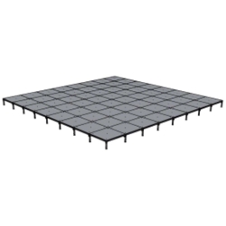 Biljax ST8100 Multi-Stage 32'x32' Portable Stage Kit BJX-ST-32X32 32x32, 32 x 32, fast, pro, elite, 1024 square feet stage